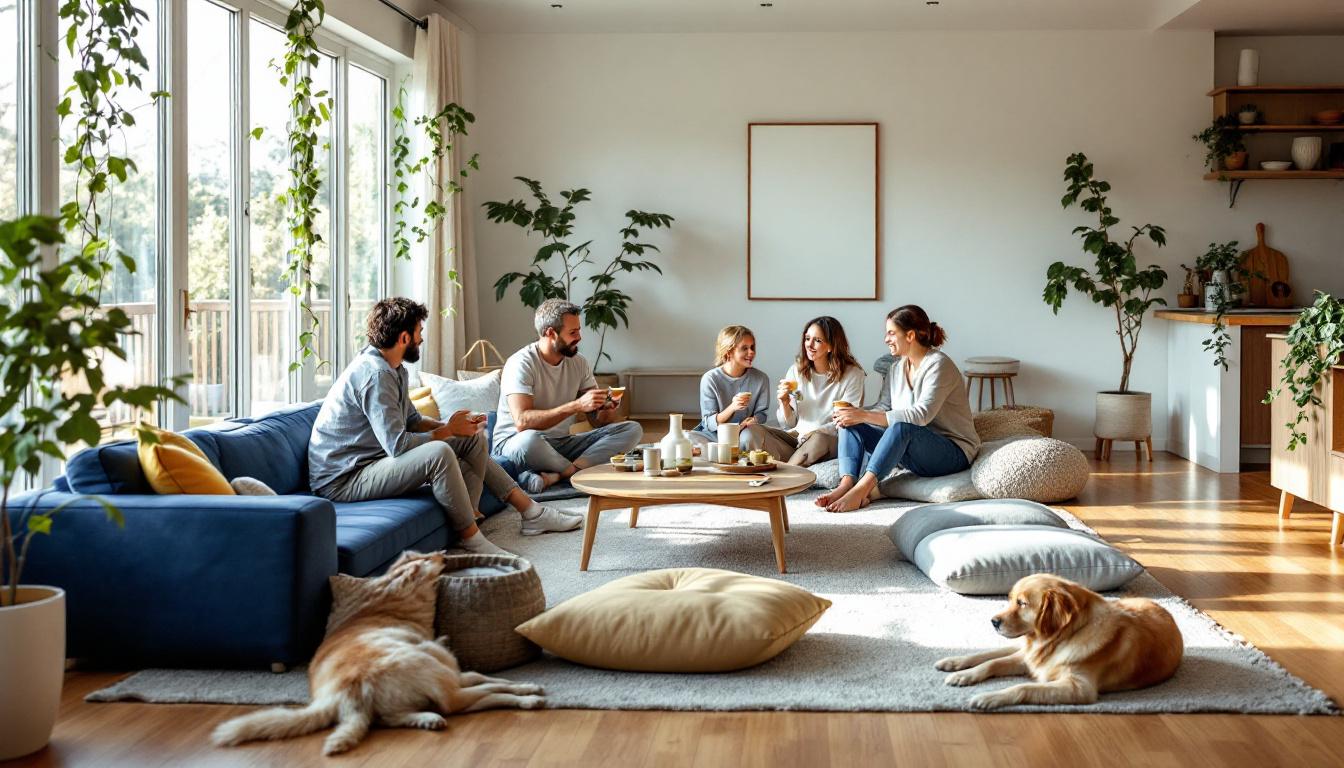 ontdek de nieuwste woontrend uit het buitenland waarbij de eettafel steeds vaker uit huizen verdwijnt, voor een moderne en open leefruimte.
