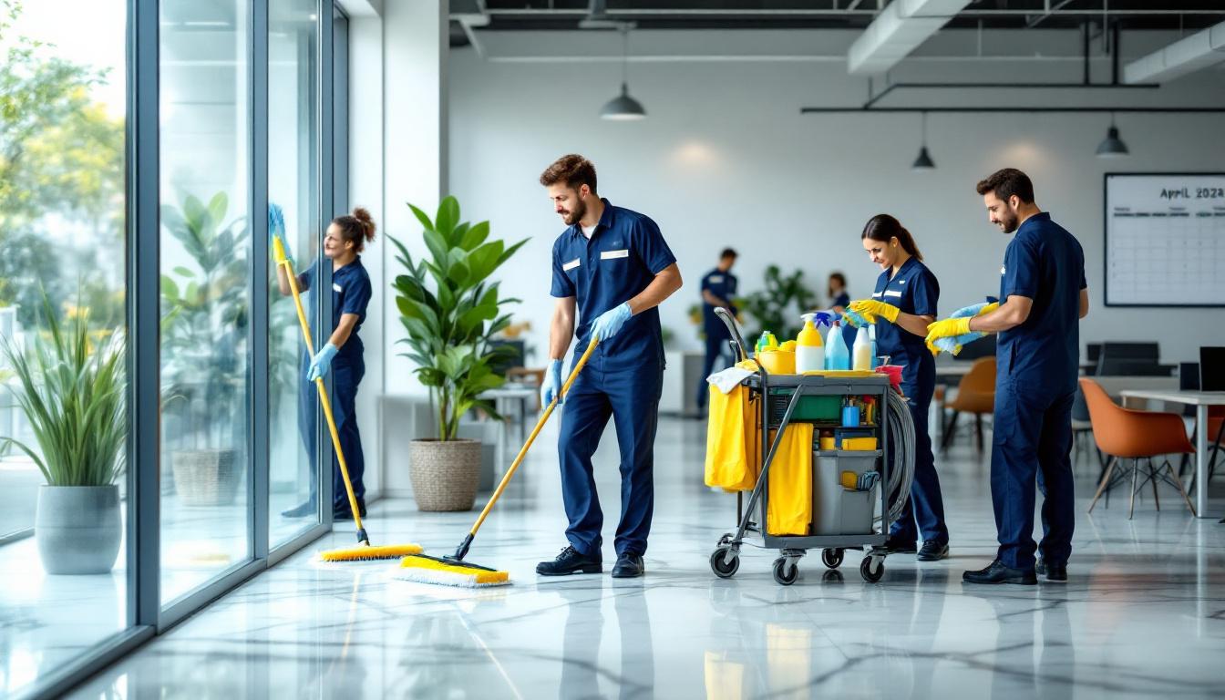 ontdek hoe professionals het hele jaar door een effectieve schoonmaakrotatie hanteren voor een schone en georganiseerde omgeving.