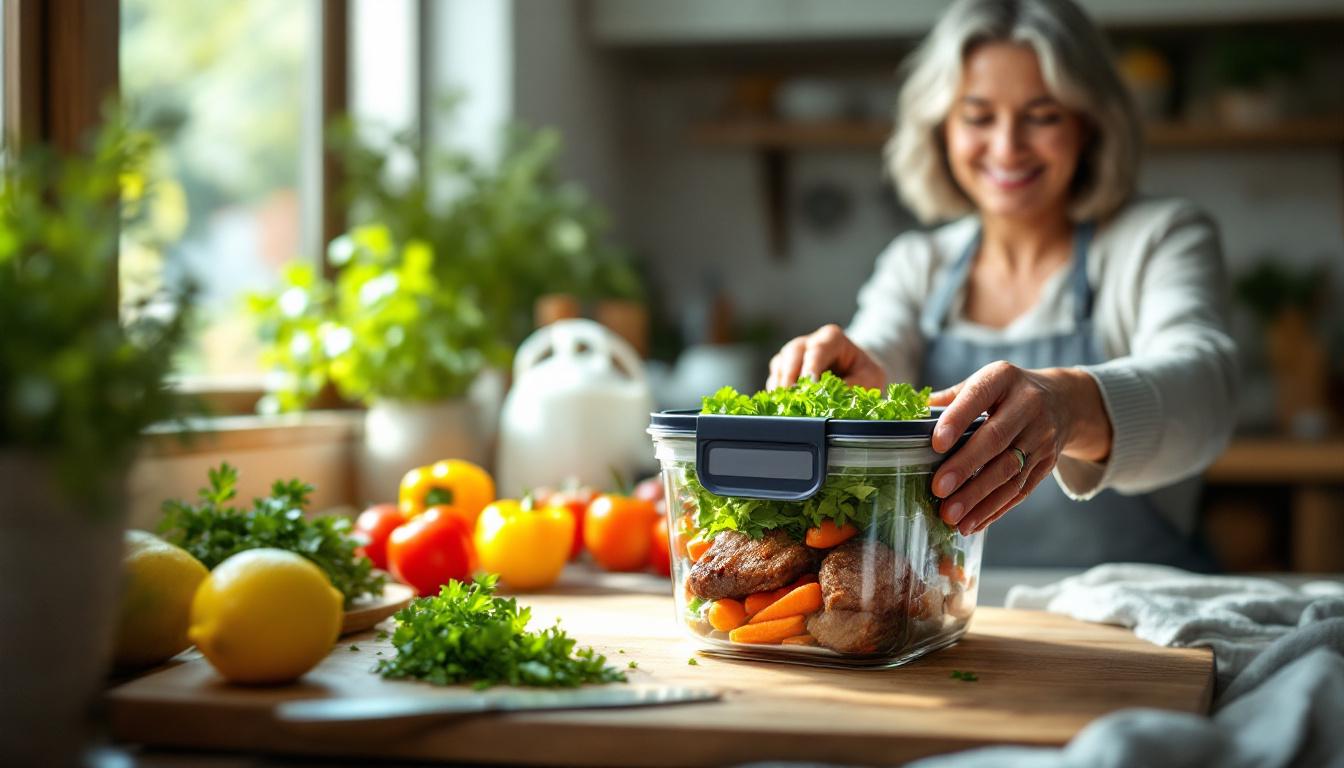 ontdek een eenvoudige manier om restjes effectief te bewaren, voedselverspilling te verminderen en de smaak langer te behouden.