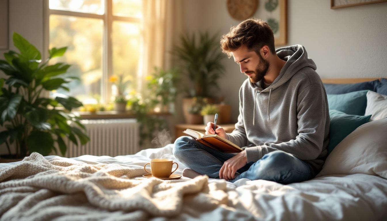 ontdek hoe het opschrijven van één zin in de ochtend je mentale helderheid aanzienlijk kan verbeteren en je dag productiever kan maken.