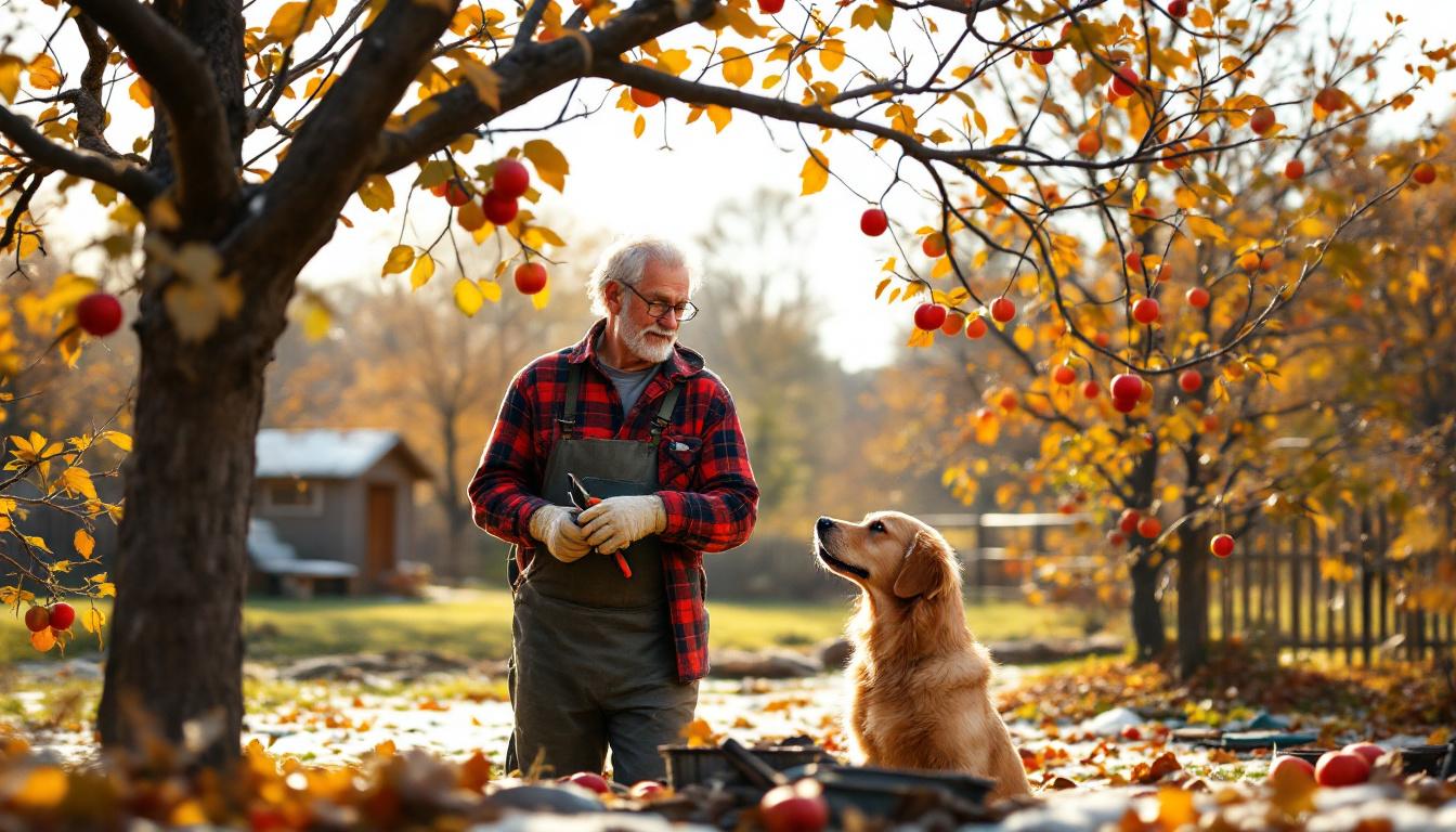 leer hoe je fruitbomen winterklaar maakt met 10 praktische tips van een ervaren tuinier. bereid je tuin voor op de winter en bescherm je fruitbomen effectief.