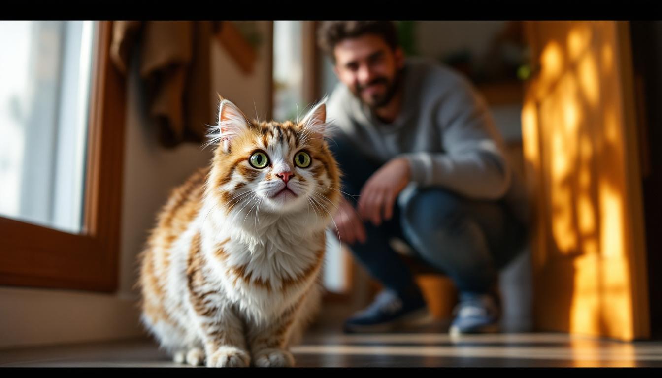 ontdek wat het miauwen bij de deur betekent en wat je kat je probeert te vertellen met dit gedrag.