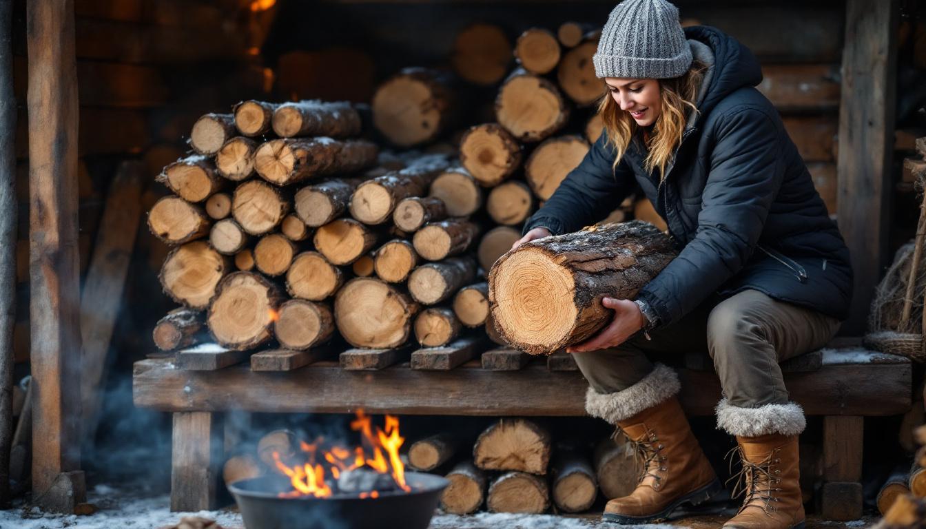 ontdek hoe je nat brandhout snel droogt, zelfs in de winter. gebruik deze beproefde methode voor effectief en snel drogen van je hout.