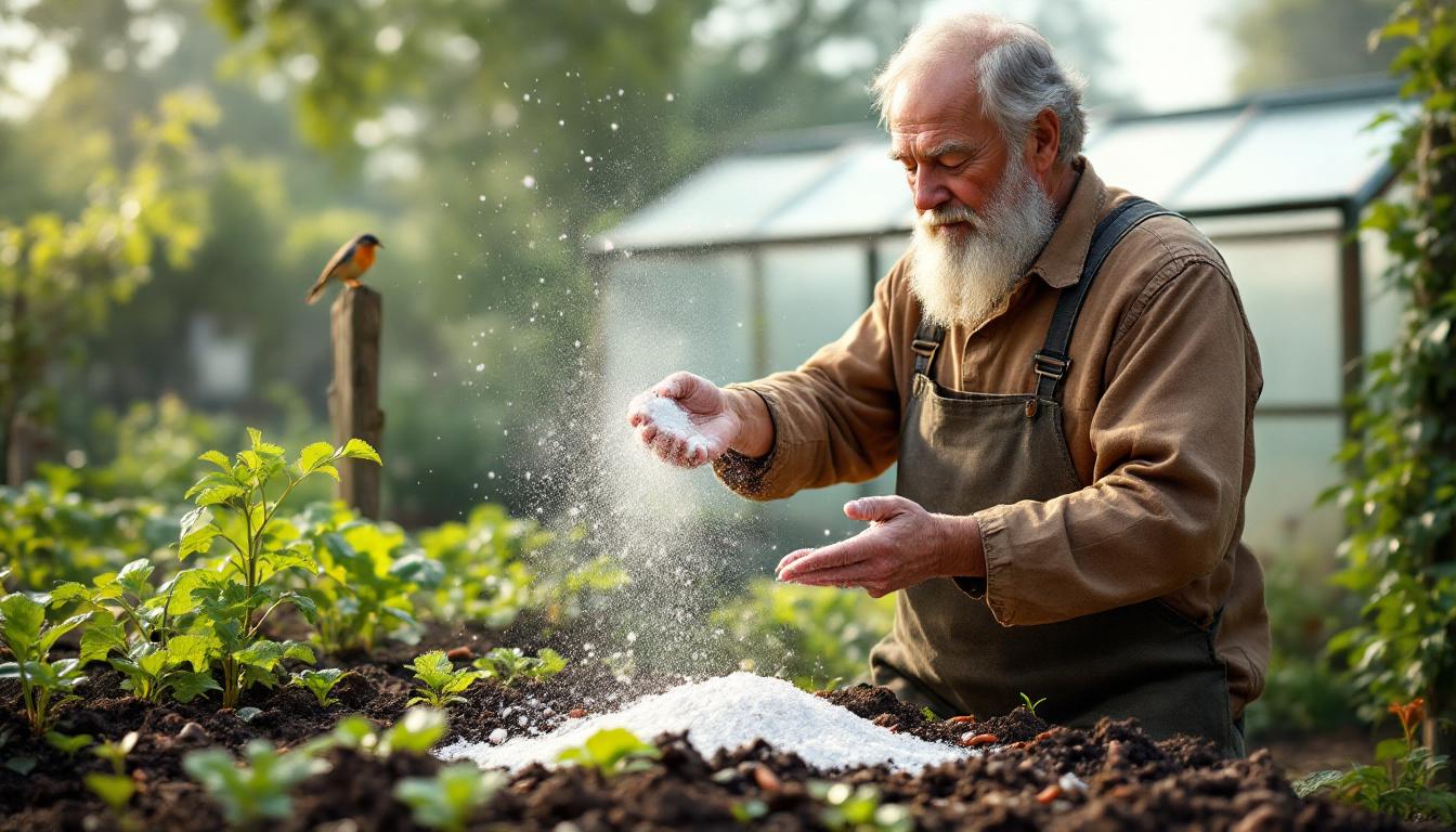tuinieren met een goedkoop mineraal dat het bodemleven beschermt tegen kou, volgens tuiniers. ontdek hoe je je tuin winterklaar maakt en de gezondheid van de bodem behoudt.
