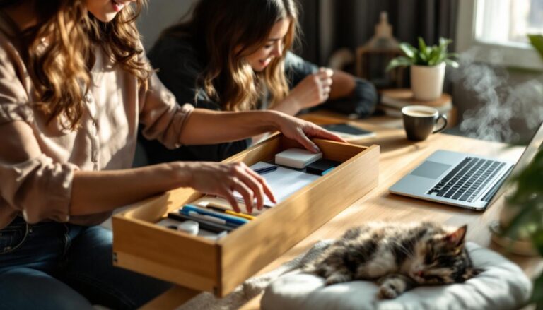 ontdek waarom het opruimen van slechts één lade je motivatie de hele dag een boost kan geven en hoe een georganiseerde omgeving je productiviteit verbetert.