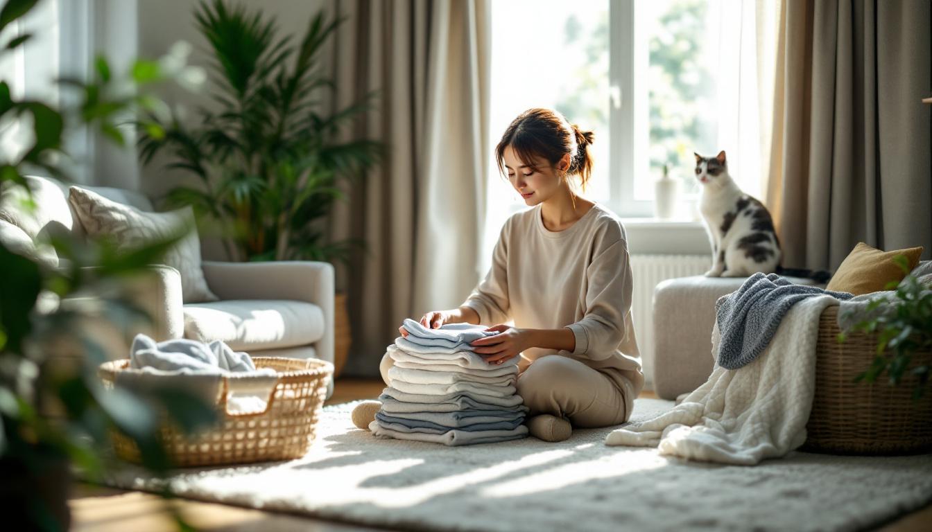 ontdek waarom het vouwen van kleding in een specifieke volgorde helpt om mentale rust en orde in je dagelijks leven te creëren.