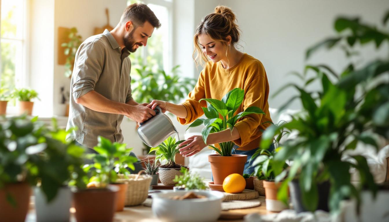 ontdek de veelgemaakte fout met water, licht en potgrond die je kamerplanten onnodig belemmert in hun groei en leer hoe je ze gezond houdt.
