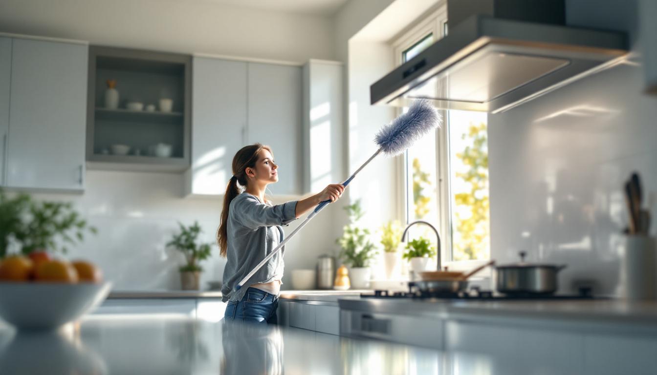 ontdek hoe je je afzuigkap schoonmaakt zonder aanraken! deze slimme truc verwondert zelfs de ervaren koks.