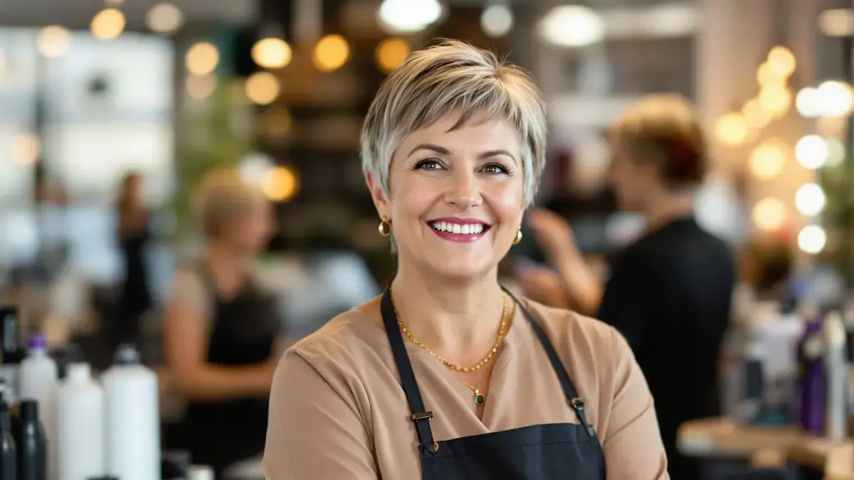 Ik ben kapster: het belangrijkste advies voor vrouwen van 50 jaar die overstappen op kort haar