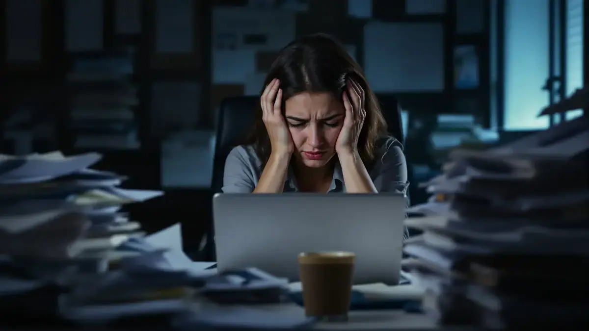 Deze automatische reactie op het onverwachte is een sterk teken van mentale vermoeidheid