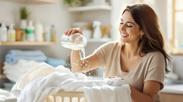 Azijn en wasgoed: hoe azijn textielvezels werkelijk verzacht