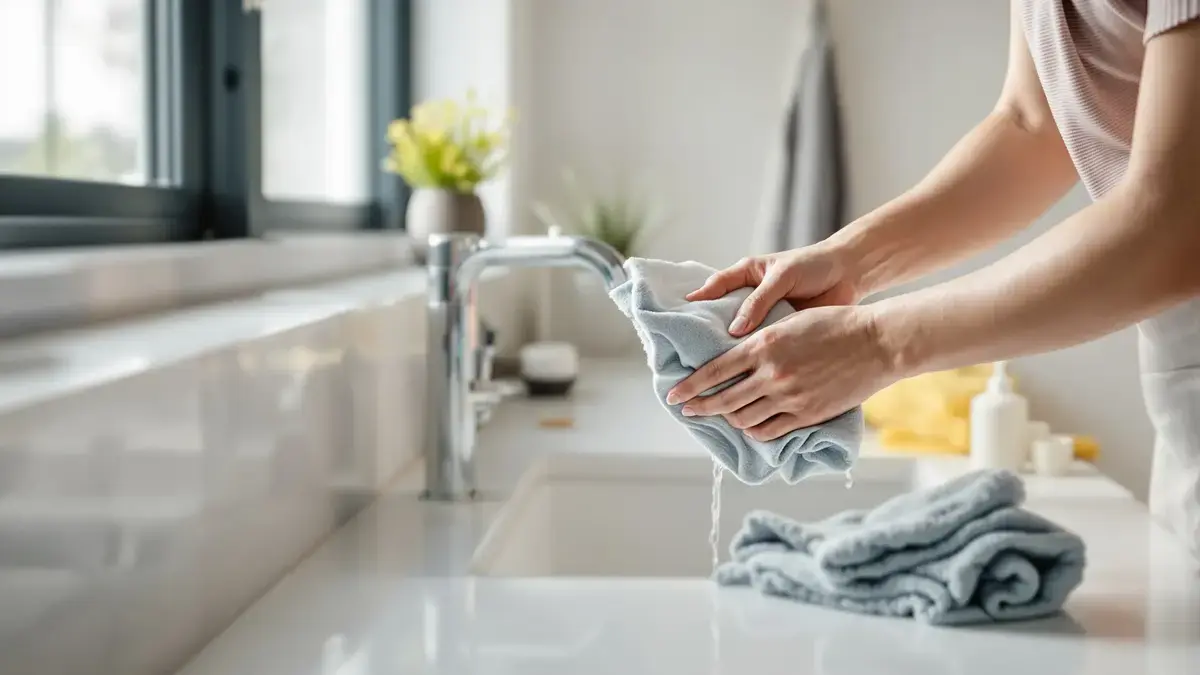 Ik doe dit elke zondag: mijn badkamer blijft de hele week bijna moeiteloos schoon.