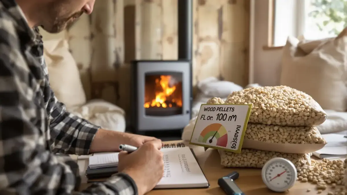 Zo schat u nauwkeurig de benodigde hoeveelheid pellets voor 100 m²