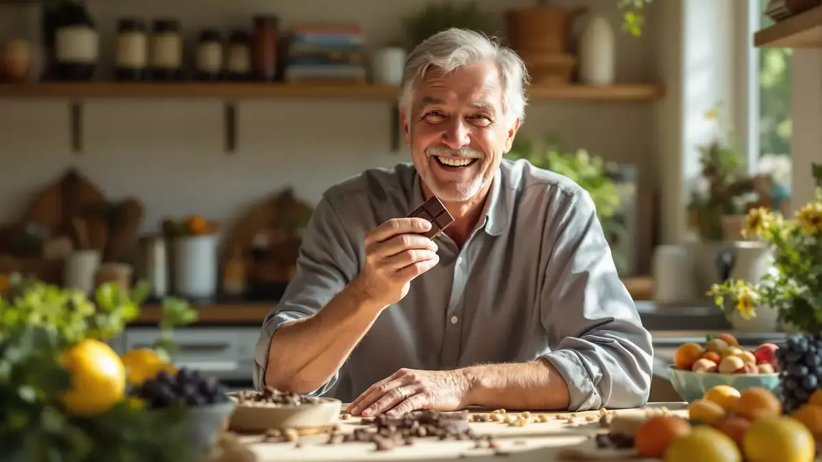 Veroudering: waarom donkere chocolade de biologische leeftijd zou kunnen vertragen