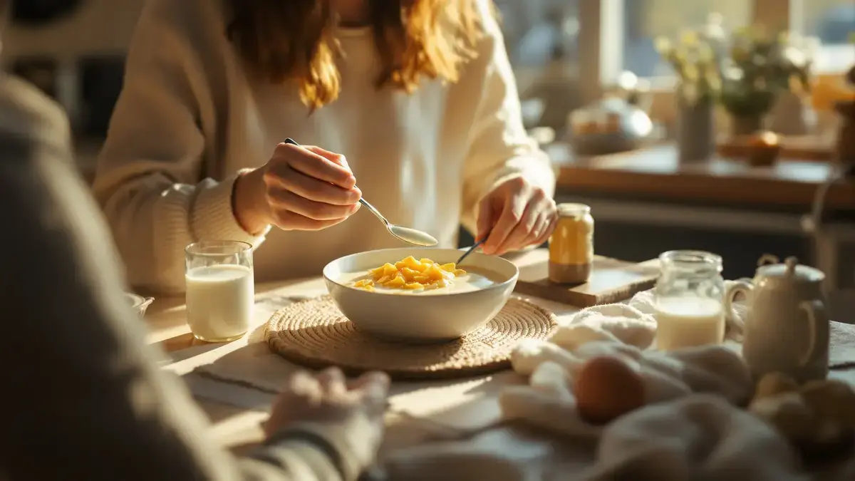 Eieren in melk zoals vroeger: het snelle melktoetje dat doet denken aan het vieruurtje uit je jeugd