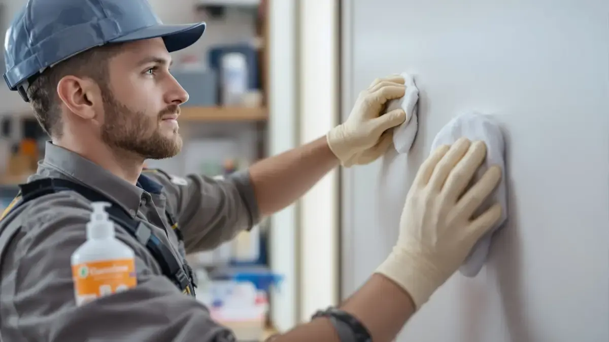 Elektriciens gebruiken deze eenvoudige methode om vlekken op schakelaars te verwijderen