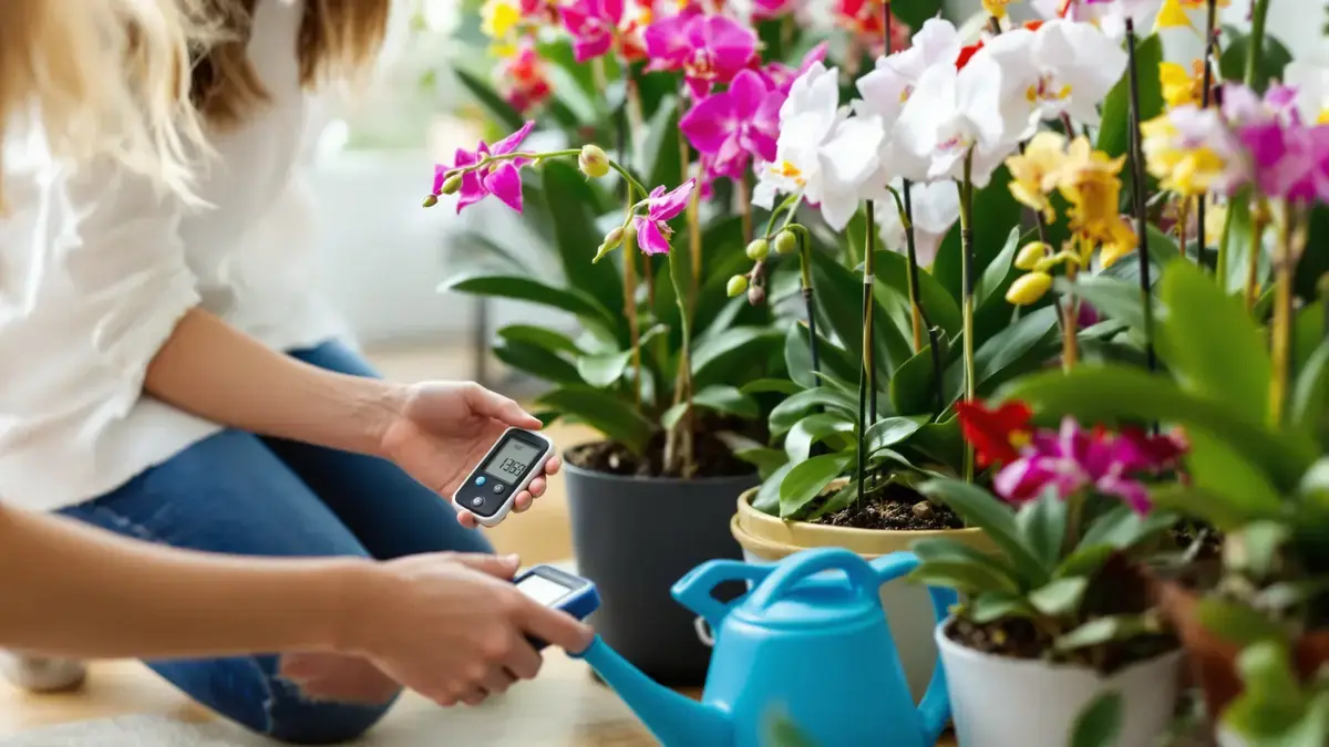 De fout die bijna iedereen maakt bij het water geven van orchideeën en waarom ze niet opnieuw bloeien
