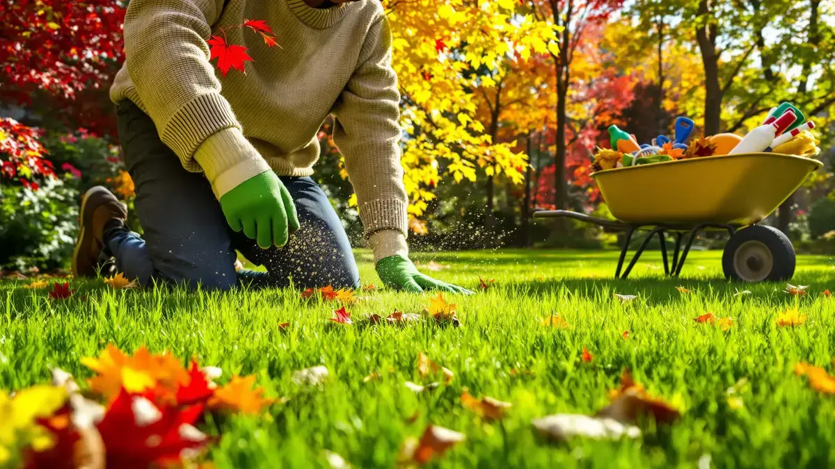 Een door experts goedgekeurde herfstmaatregel verbetert blijvend het gazon