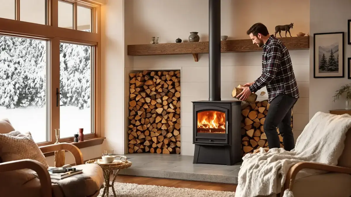 Houtkachel of inzetkachel: hoeveel stères hout moet je precies voorzien om de winter rustig door te komen