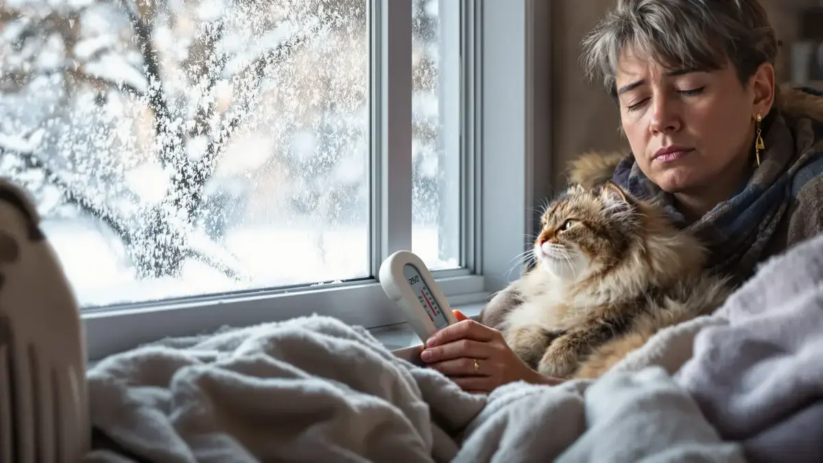 Kou: vanaf welke temperatuur begint een kat echt te lijden