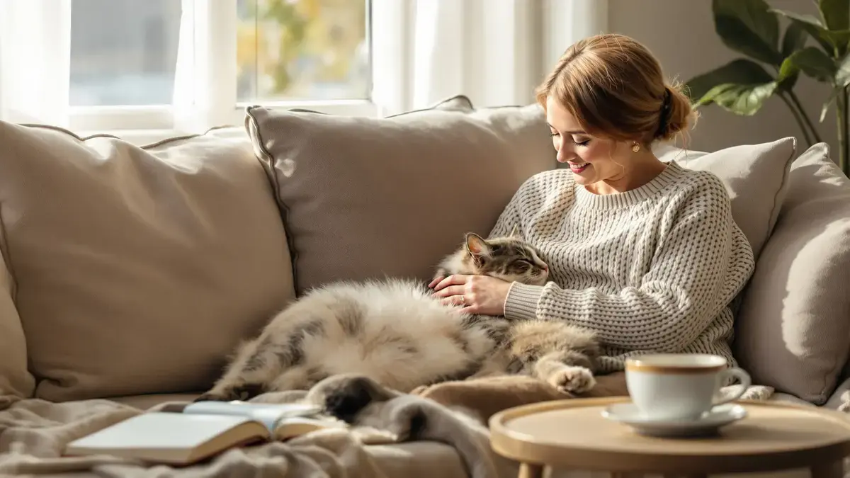 Katten tonen hun gehechtheid door vaak discreet gedrag