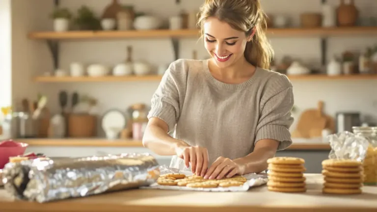 Koekjes langer vers: de sleutelrol van aluminiumfolie