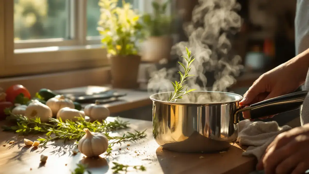 Waarom het koken van een takje rozemarijn thuis veel nuttigere effecten heeft dan je denkt