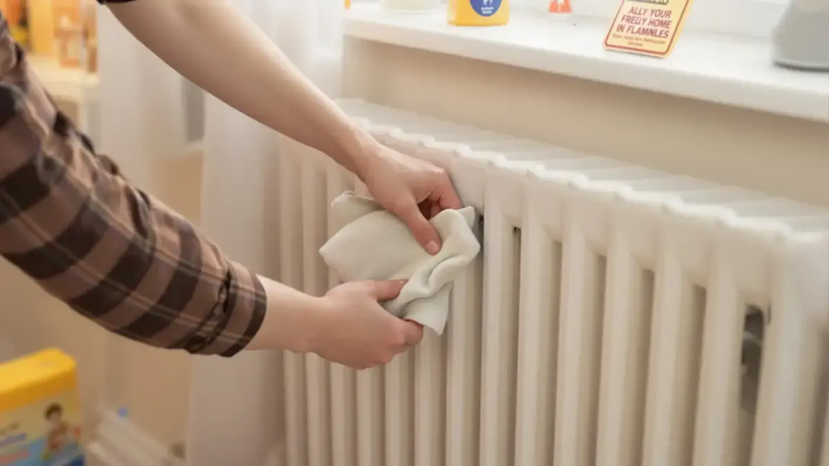 Wat je absoluut moet weten voordat je een natte doek op een radiator legt