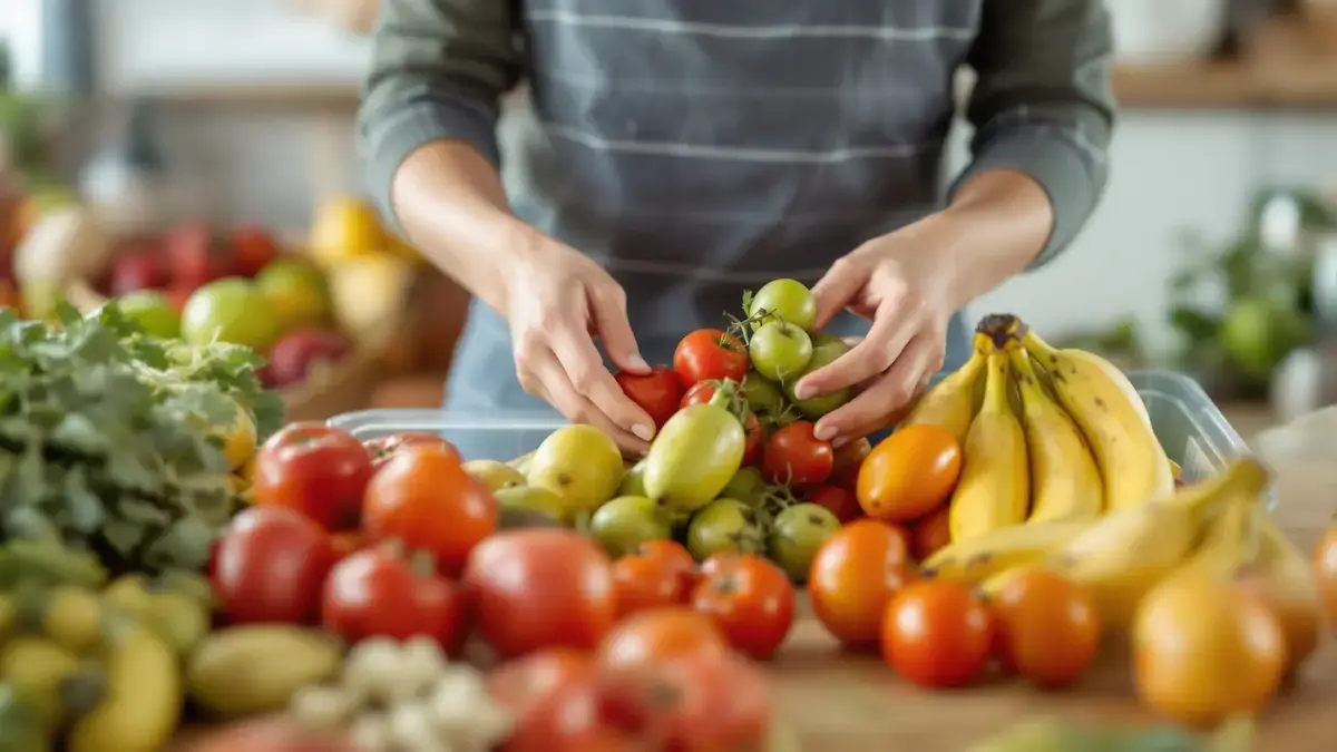 Een opbergfout versnelt onnodig het bederf van groenten en fruit