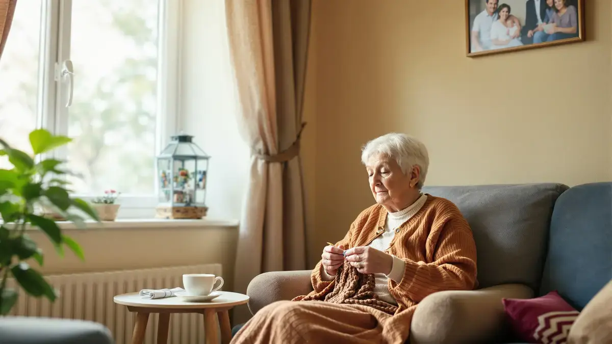 Naarmate men ouder wordt uit zich het isolement vaak in deze herhaalde gedragingen
