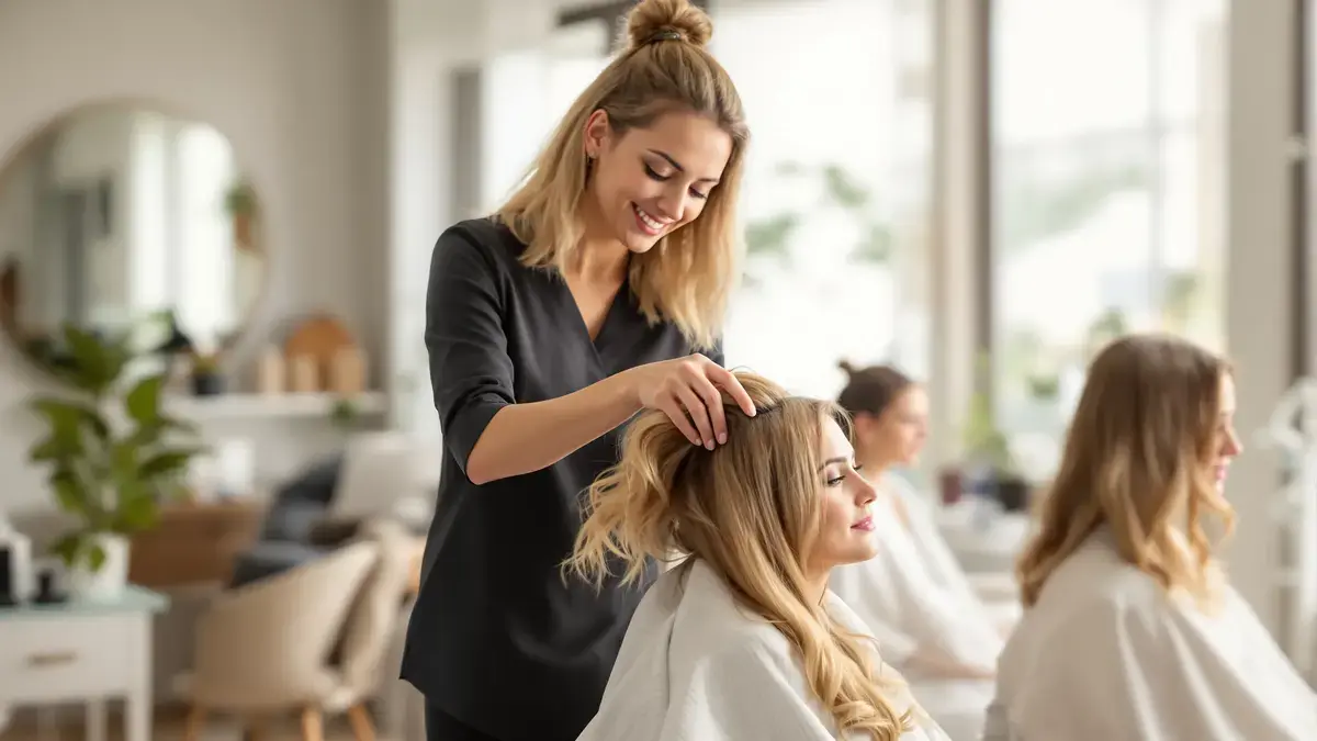 Professionele kappers gebruiken deze beweging om haar zachter te maken zonder conditioner