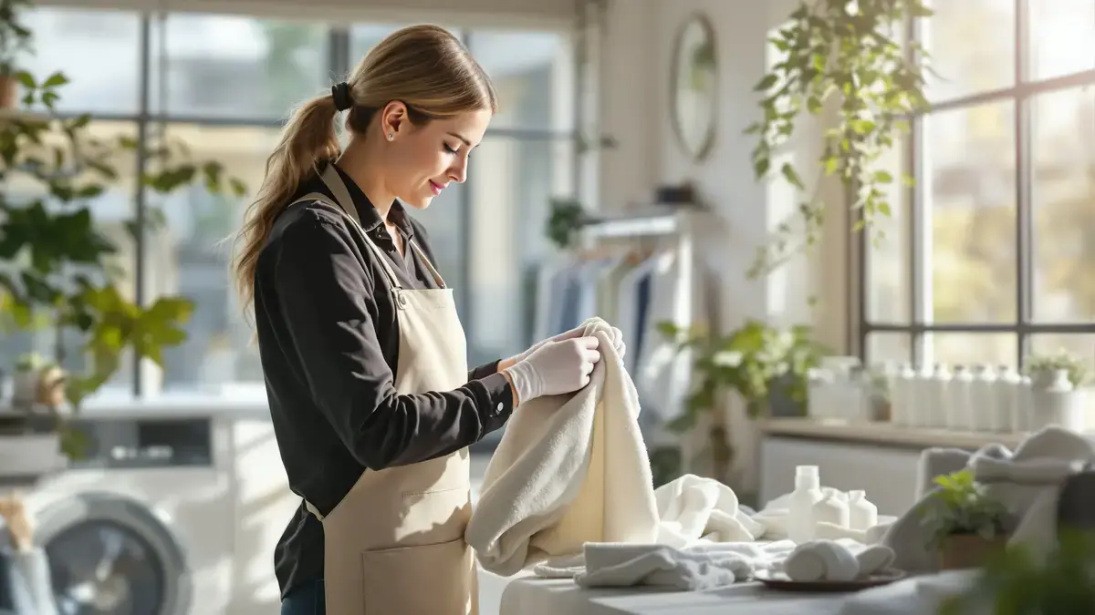 Professionele stomerijen gebruiken deze methode in plaats van agressieve vlekverwijderaars