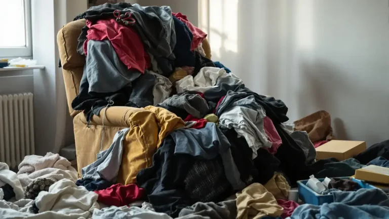 Waarom uw stoel onder de kleding bedolven is: wat de psychologie ons leert over deze stille wanorde