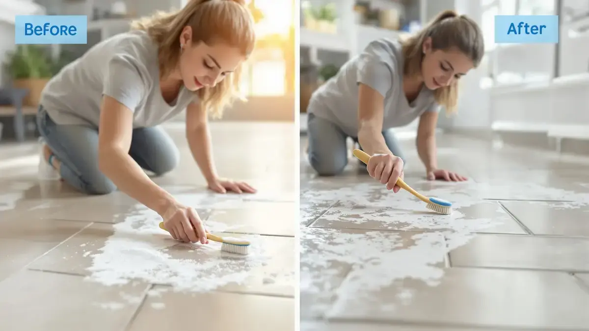 Zeg vaarwel tegen zwart geworden voegen: een snelle tip zonder azijn of bleekmiddel voor vlekkeloze tegels
