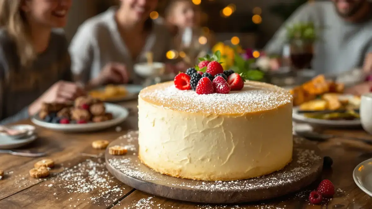 Deze ultrazachte magische vanillecake waar iedereen bij familie-etentjes om vraagt