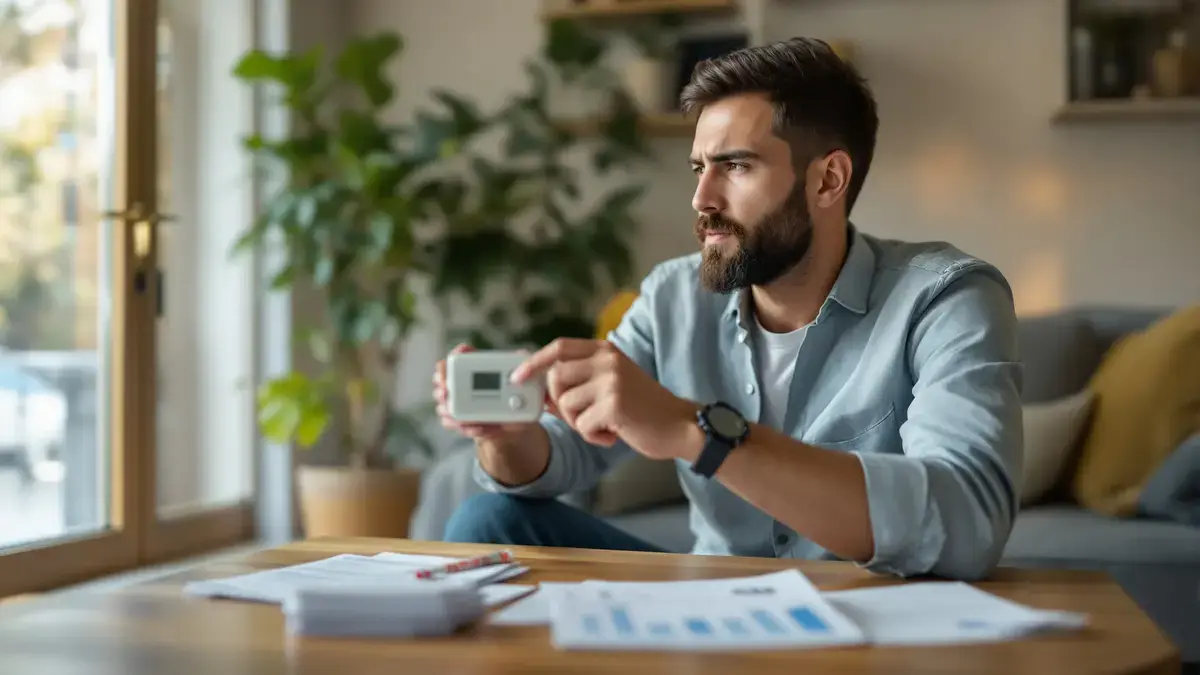 Een verkeerde instelling van de thermostaat is een van de meest voorkomende oorzaken van overmatig energieverbruik voor verwarming