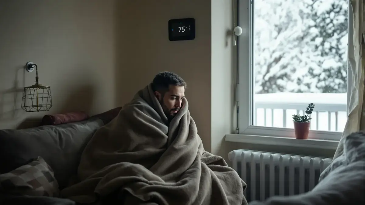 Zelfs met de verwarming aan blijven sommige woningen koud om goed vastgestelde redenen