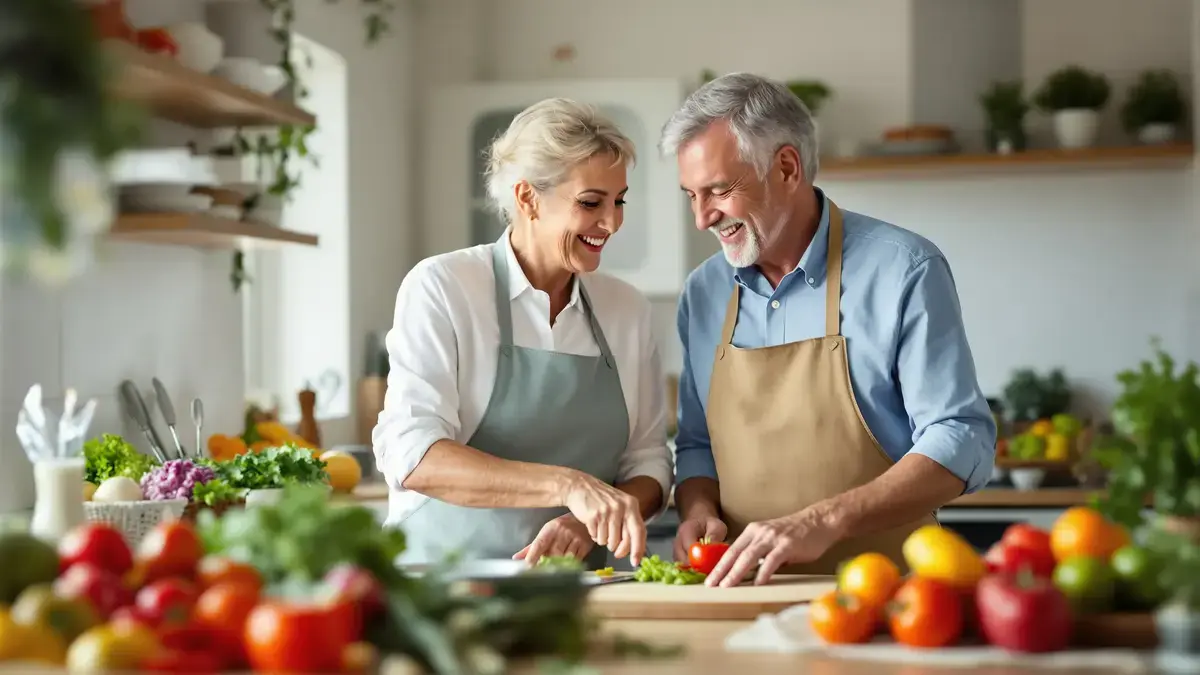 Na je vijftigste bevorderen bepaalde eetgewoonten een gezondere veroudering