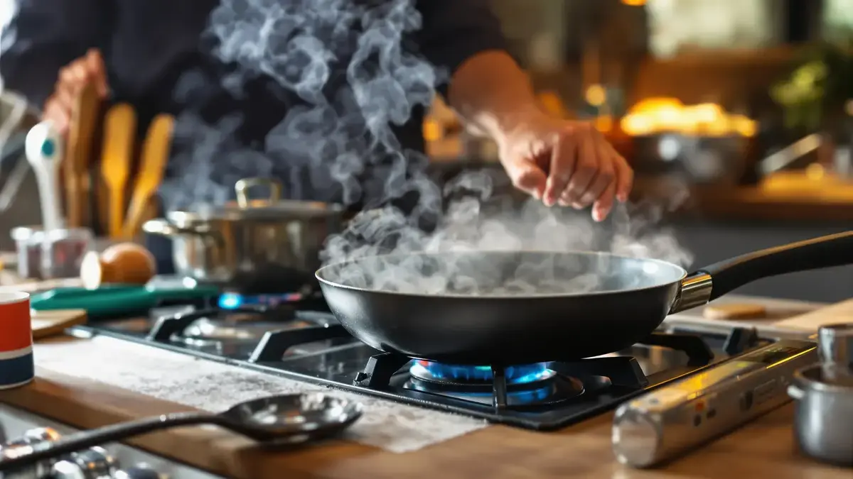Waarom te lang voorverwarmen van pannen anti-aanbaklagen beschadigt