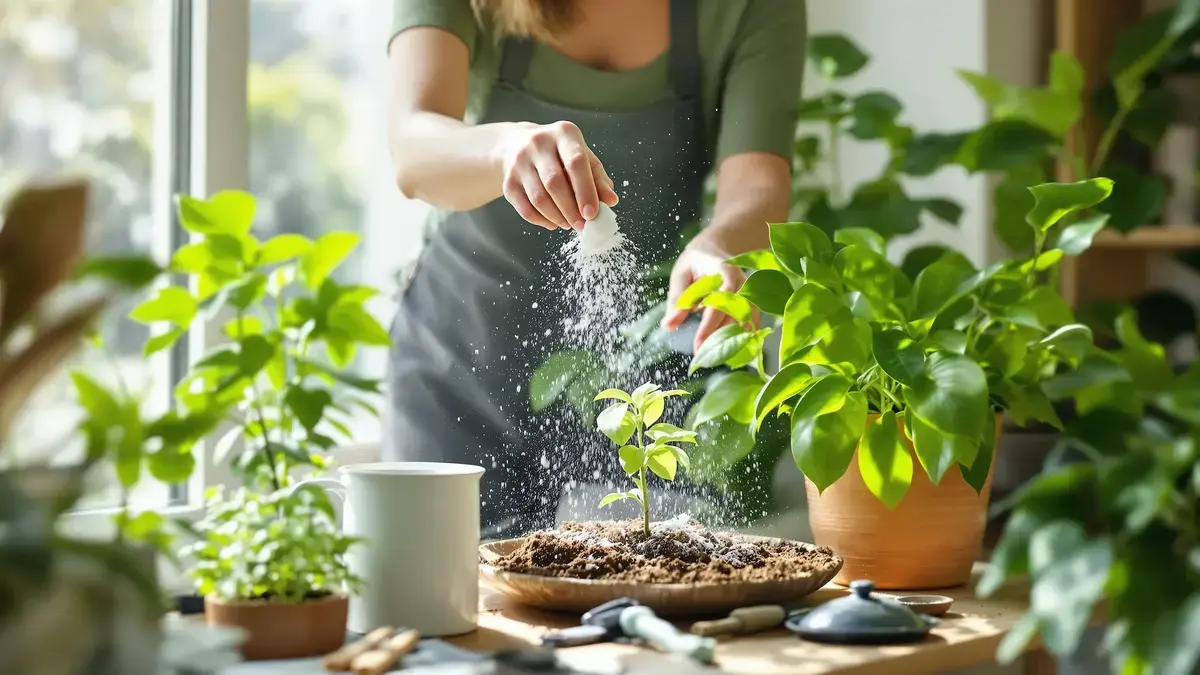 Waarom het toevoegen van zuiveringszout aan kamerplanten echt goed voor ze kan zijn