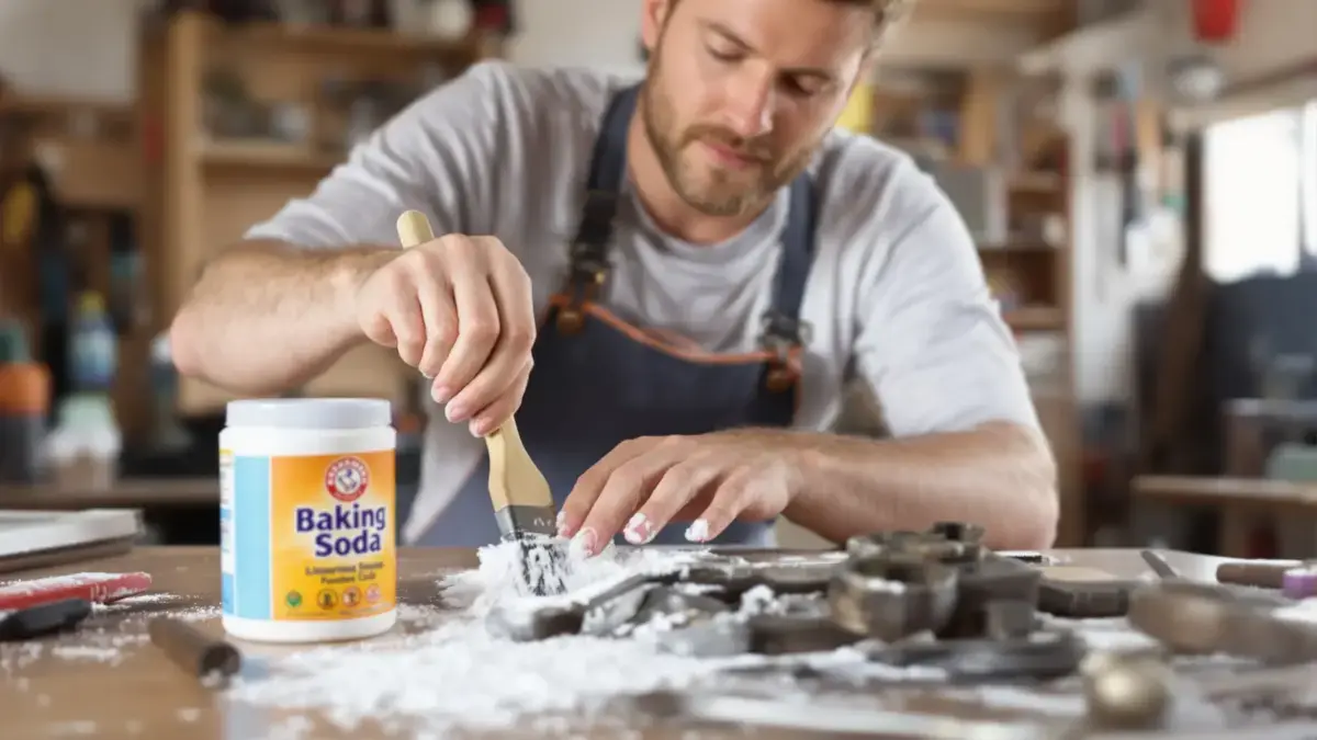 Geroeste gereedschappen: hoe zuiveringszout roest verwijdert zonder ze te beschadigen