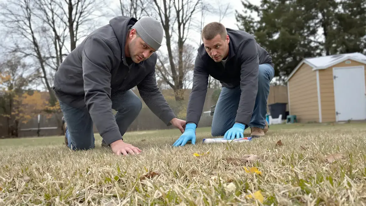 Afwasmiddel op het gazon in de winter: wat de analyse van experts onthult
