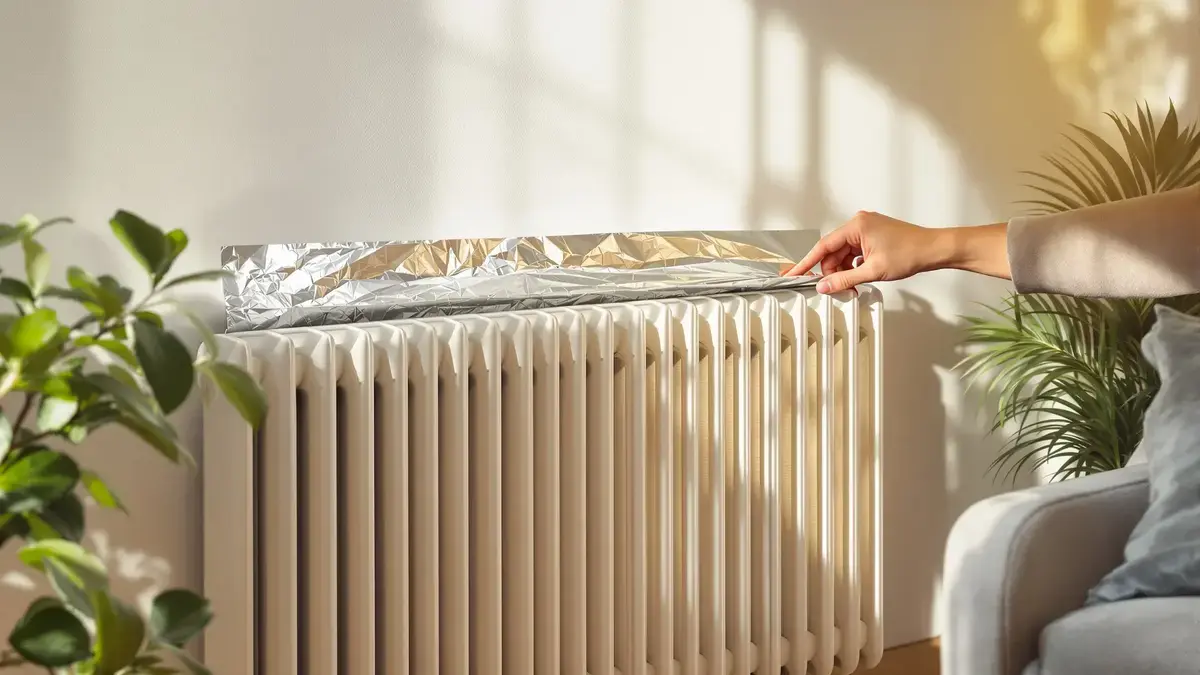 Aluminiumfolie achter de radiator: de werkelijke invloed op het thermisch comfort
