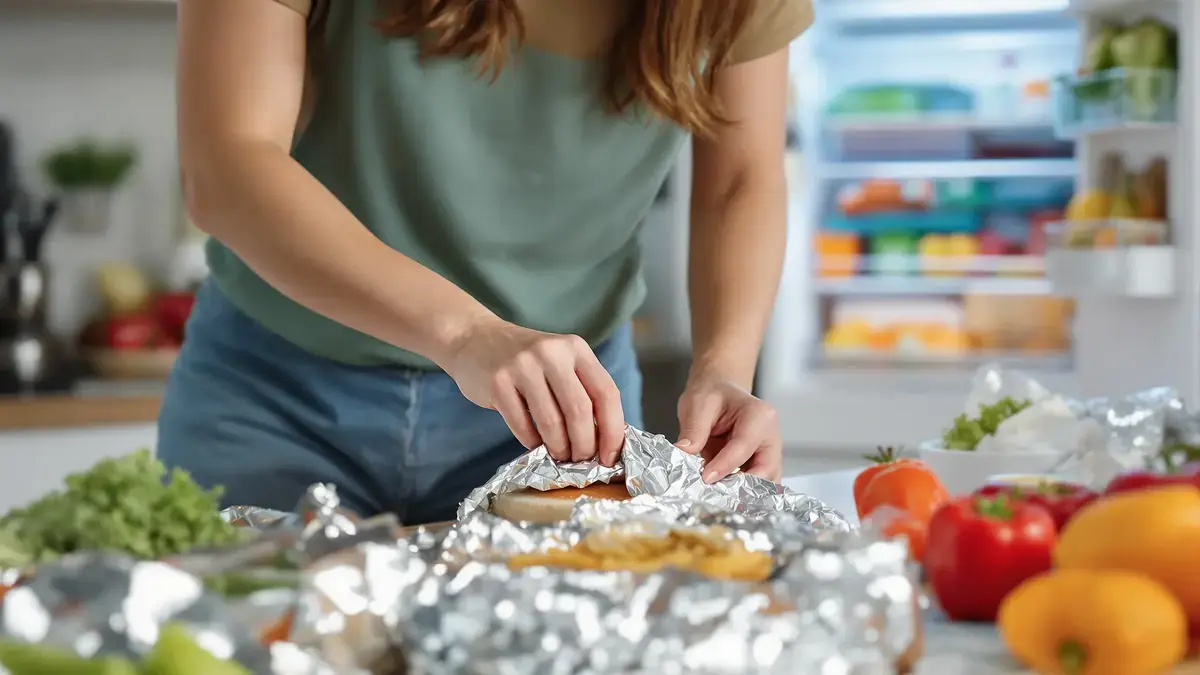 Aluminiumfolie in de vriezer blijkt in sommige huishoudens een verrassende truc te zijn