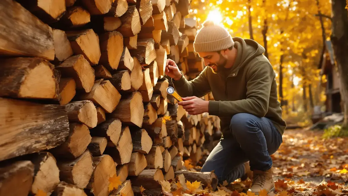 Brandhout: moet het echt tot in de kern droog zijn voor uw kachel?