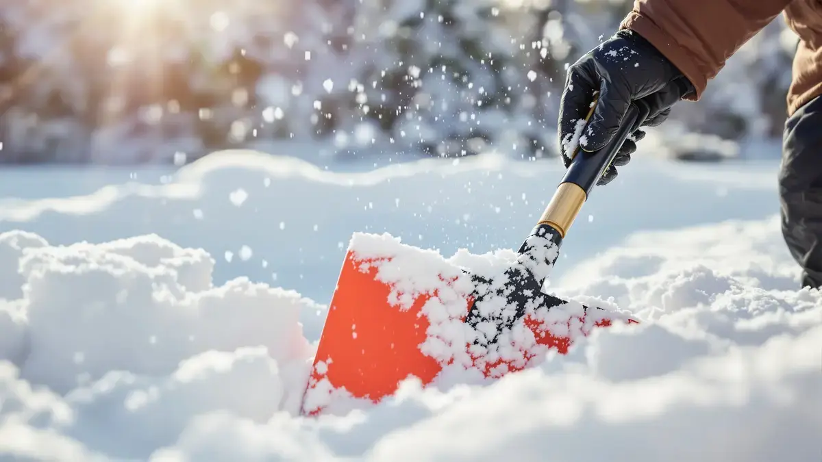 Dit goedkope product op de sneeuwschep smeren voordat je sneeuw ruimt vermindert de benodigde inspanning drastisch