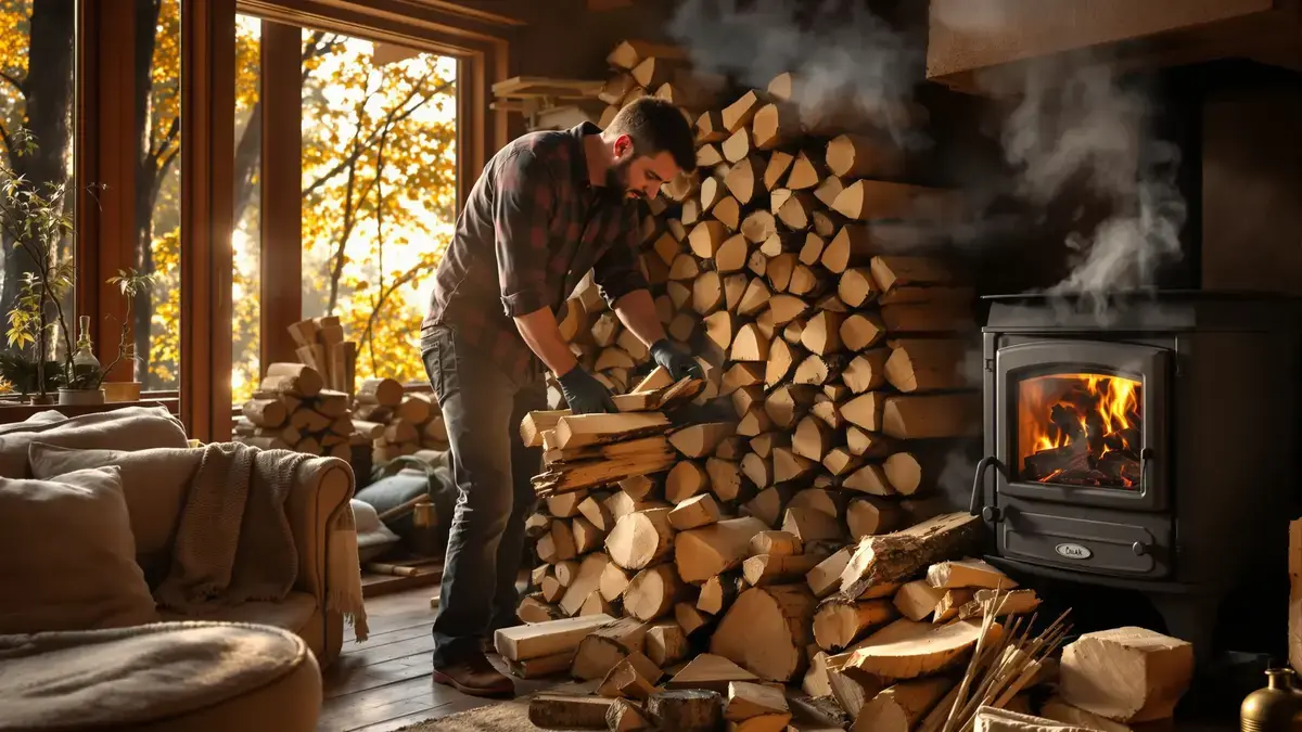 Het hout dat echt warmte geeft is niet wat u denkt en bijna iedereen droogt het verkeerd