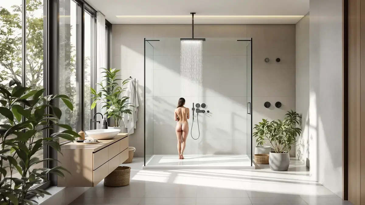 De inloopdouche maakt plaats: dit is de inrichting die de badkamers vanaf 2026 herdefinieert
