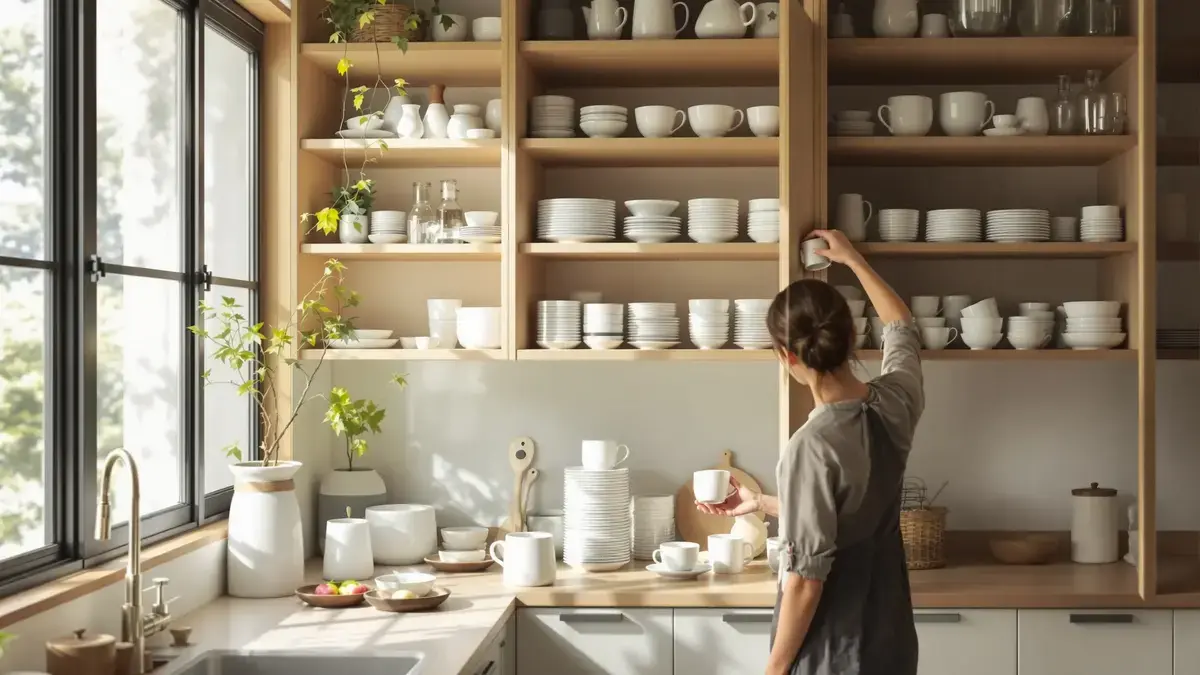 De Japanners stapelen nooit kopjes: hun ingenieuze methode voorkomt rommel en bespaart ruimte in de kasten