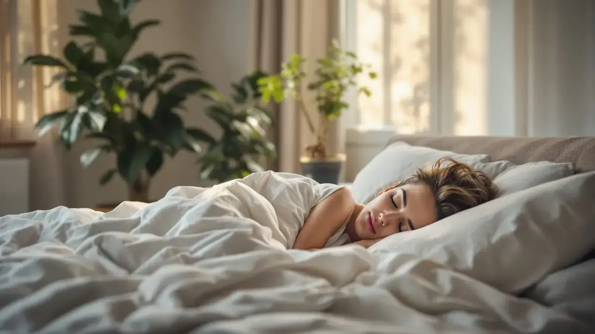 Een kamerplant in de slaapkamer zou de diepe slaap kunnen verhogen, volgens een recente studie